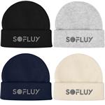 AH15061 Luxe Plush Recycled Beanie With Custom Imprint